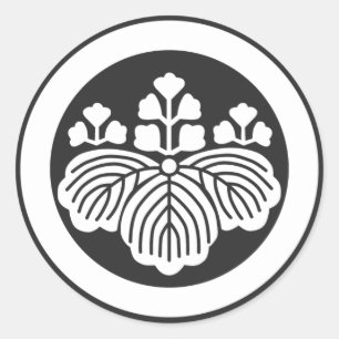 [Familiemensen] Bloemen Ronde Sticker