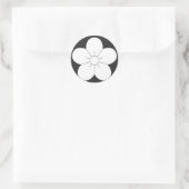 [Familiemensen] Bloemen Ronde Sticker (Tas)