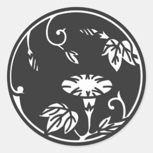 [Familiemensen] Bloemen Ronde Sticker