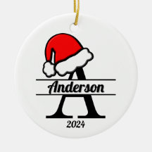 Familiemonogram A | dubbelzijdig