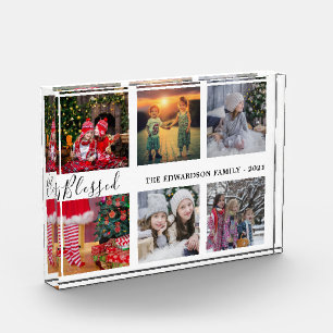 Familienaam Afgezaagd script voor het samenvoegen  Fotoblokken