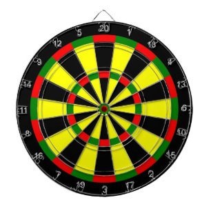 Familienaam Gepersonaliseerd Blauw Dartboard Dartbord