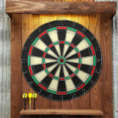 Familienaam Gepersonaliseerd Blauw Dartboard Dartbord
