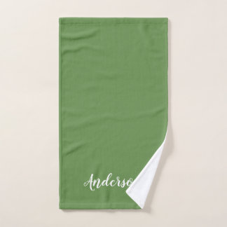 Familienaam handdoek, kleur handdoek