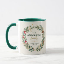Familienaam Kerstherinneringen Cadeau