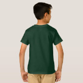 Familienaam Lake House Rustic White Silhouette T-shirt (Achterkant volledig)