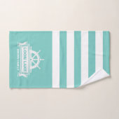 Familienaam Lake House Vacation Bad Handdoek (Handdoek)