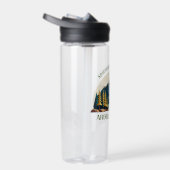 Familienaam Mountain Sunrise Waterfles (Rechts)