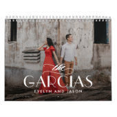 Familienaam Persoonlijke Fotokalender Kalender (Hoes)