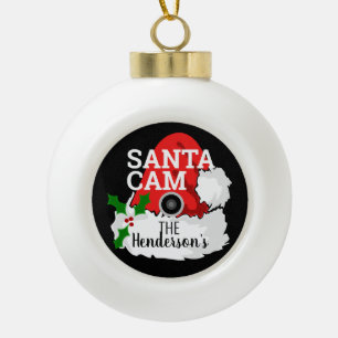 Familienaam voor Kerstkerstkerstkerstkerstkerstker Keramische Bal Ornament