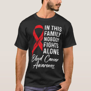 Familieondersteuning Bloedkankerbewustzijn Kankerb T-shirt