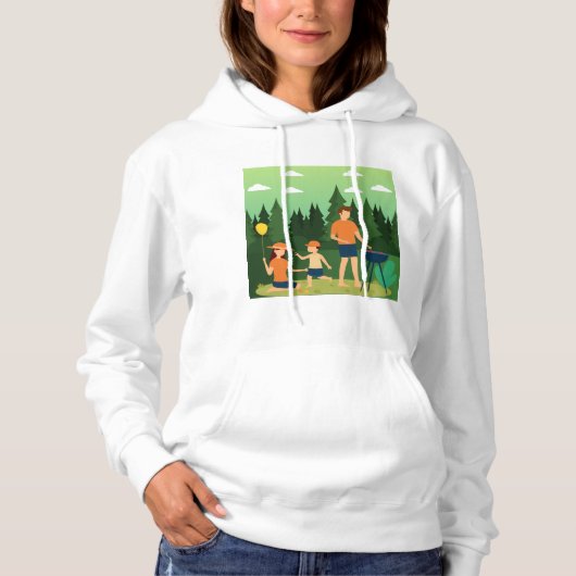 FAMILIEPICKNICK HOODIE (Voorkant)