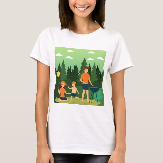 FAMILIEPICKNICK T-SHIRT (Voorkant)