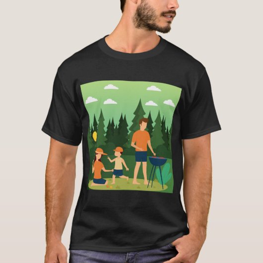FAMILIEPICKNICK T-SHIRT (Voorkant)