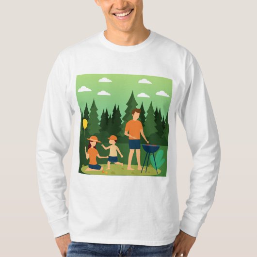 FAMILIEPICKNICK T-SHIRT (Voorkant)