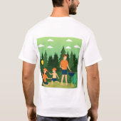 FAMILIEPICKNICK T-SHIRT (Achterkant)