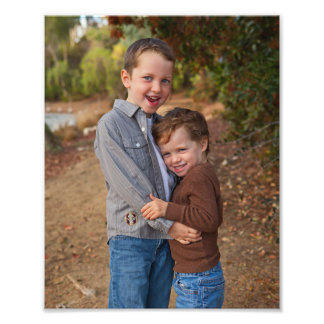 Familieportret 8x10 Portret Orientatie Foto Afdruk