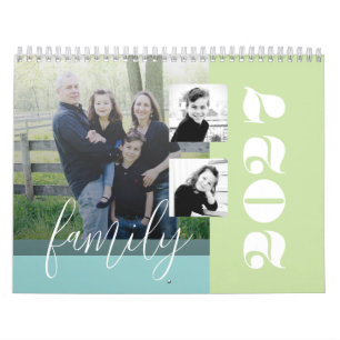 Familieportretkalender - Personalisatie Kalender