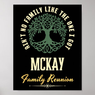 Familiereünie 2025 bijpassend ontwerp - McKay Poster
