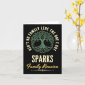 Familiereünie 2025 bijpassend ontwerp - Sparks Kaart (Gele Bloem)