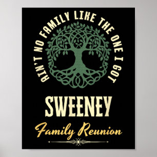 Familiereünie 2025 bijpassend ontwerp - Sweeney Poster
