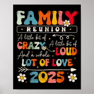 Familiereünie 2025 Funny Saint Geen familie zoals Poster