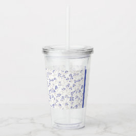 Familiereünie, Boho Chic Bluebonnets, Acryl Drinkbeker