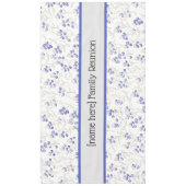 Familiereünie, Boho Chic Bluebonnets, tafelkleed (Voorkant)