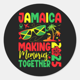 Familiereünie Jamaica 2025 maakt herinneringen vri Ronde Sticker