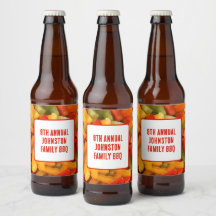 Familiereünie Zomerpicknick Kleurrijke Foto BBQ