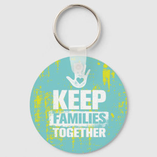Families bij elkaar houden sleutelhanger