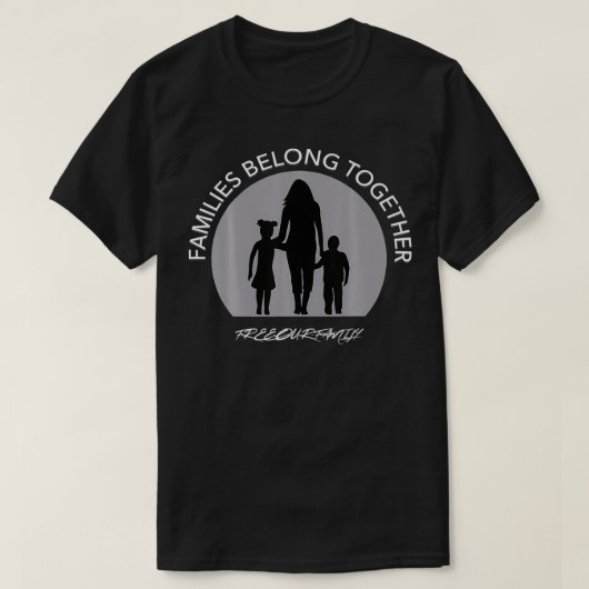 Families komen samen door GitaDesign#1 T-shirt (Design voorkant)