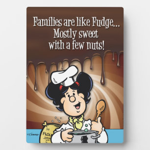 Families zijn als Fudge Fotoplaat