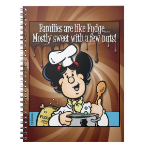 Families zijn als Fudge Notitieboek