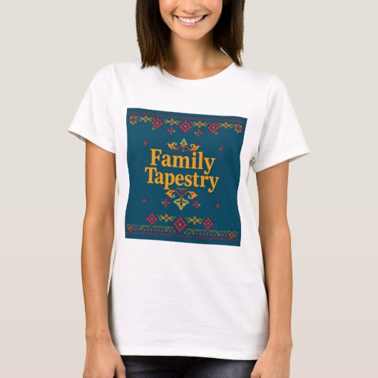 Familiestapel T-shirt (Voorkant)