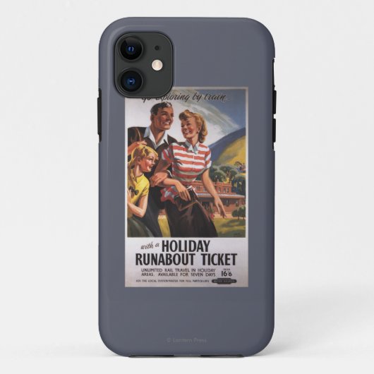 Familietrio op vakantiebesparingen Case-Mate iPhone case (Achterkant)