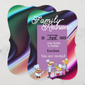 Familieuitnodiging Kaart (Voorkant / Achterkant)