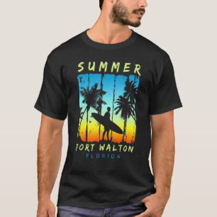 Familievacatie Florida Fort Walton Sunset Beach T-shirt