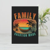 FAMILIEVACATIEMODE KAART (Staand voorkant)