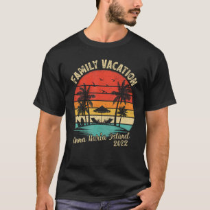 Familievakantie 2022 Vintage Florida Anna Maria is T-shirt