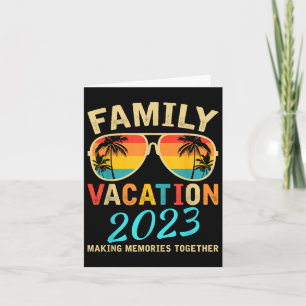 Familievakantie 2023 Beach Matching Summer Vacatio Kaart