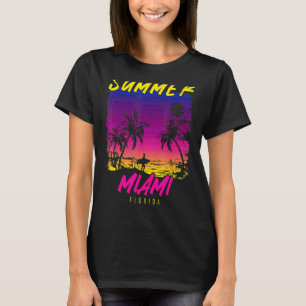 familievakantie Florida Summer Miami Beach T-shirt