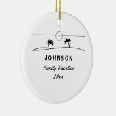 Familievakantie Keramisch Ornament (Rechts)