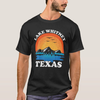 familievakantie Retro Texas Whitney Lake T-shirt