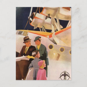  familievakantie via Seaplane met Propellers Briefkaart