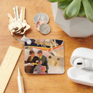 familievakantie via Seaplane met Propellers Sleutelhanger