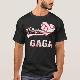 Familievolleybalspeler Gifts Volleyball Gaga T-shirt