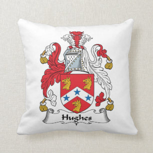 Familiewapen Hughes Kussen