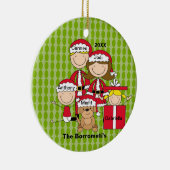 Famille 4 Ornement de Noël (Droite)