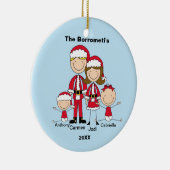 Famille 4 Ornement de Noël (Droite)